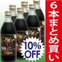 【送料無料】まとめ割!有機ノニジュース100%500ml×6本 毎日のノニ酵素の補給・栄養・健康にnoni◆【RCP】タヒチアン御用達! 有機ノニジュース100%