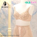 【メール便に限り送料無料】【訳あり】【プレポルテ】ブラジャー(PP-32)【エクリュベージュ】【日本製】【紛失破損盗難補償無し】(代金引換は宅配便送料追加)