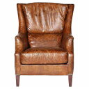 《HALO》ヴィンテージレザーソファ Chelsea Sofa 1P (Vintage Leather Sofa)【送料無料】 【アンティーク】【ビンテージ】【アニリンレザー】【チェスターフィールド(chesterfield)】 【受注生産対応品:2〜3ヶ月】
