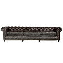 《HALO》ヴィンテージレザーソファ Kensinton 4P (Vintage Leather Sofa)【送料無料】 【アンティーク】【ビンテージ】【アニリンレザー】【チェスターフィールド(chesterfield)】 【受注生産対応品:2〜3ヶ月】