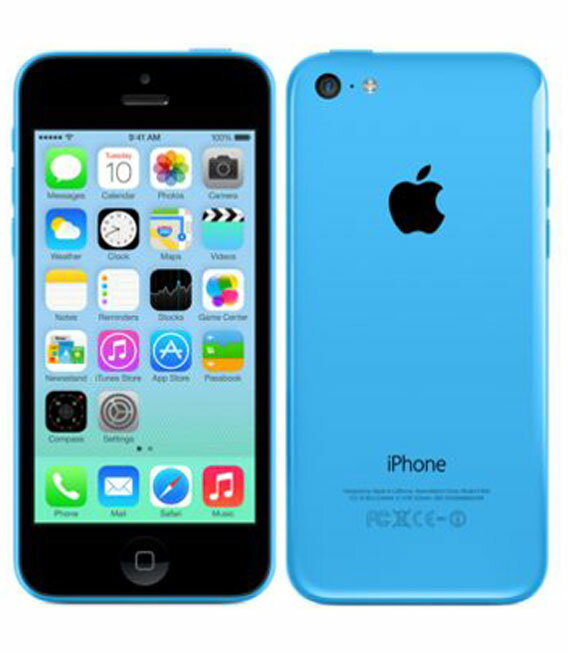 【中古】【安心保証】 SoftBank iPhone5c 16GB ブルー...:geo-mobile:10022669