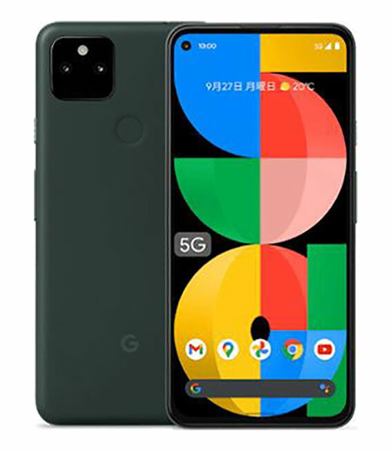 【<strong>中古</strong>】【安心保証】 Google Pixel 5a 5G[128GB] SoftBank モーストリーブラック