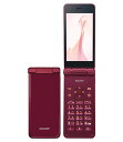 【中古】【安心保証】 SIMフリー SHーN01 レッド