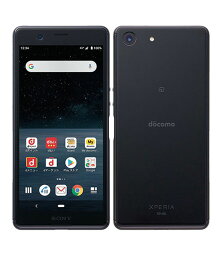 【中古】【安心保証】 Xperia Ace SO-02L[64GB] docomo ブラック