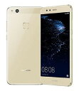【中古】【安心保証】 SIMフリー HUAWEIP10lite プラチナゴールド