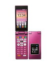 【中古】【安心保証】 SoftBank 505SH ワインレッド