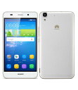【中古】【安心保証】 SIMフリー HUAWEI_Y6 ホワイト