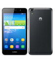 【中古】【安心保証】 SIMフリー HUAWEI_Y6 ブラック