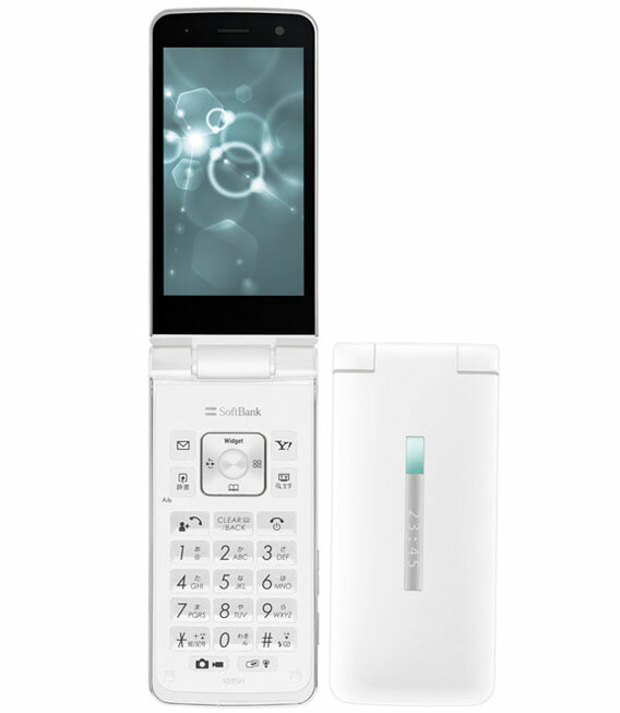 【中古】【安心保証】 SoftBank 109SH ホワイト...:geo-mobile:10174041