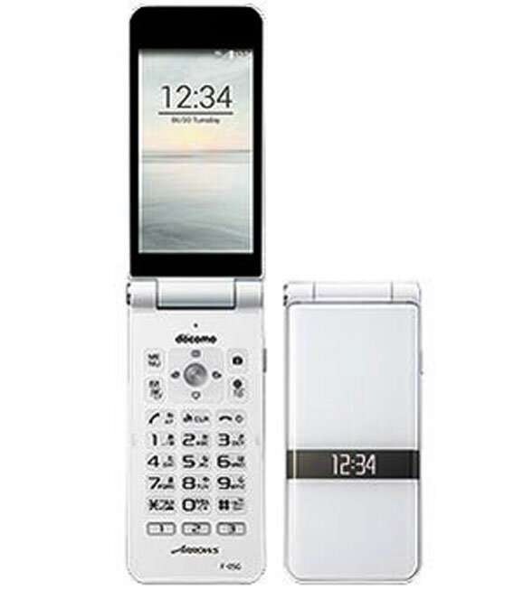 【中古】【安心保証】 docomo F-05G ホワイト...:geo-mobile:10090147