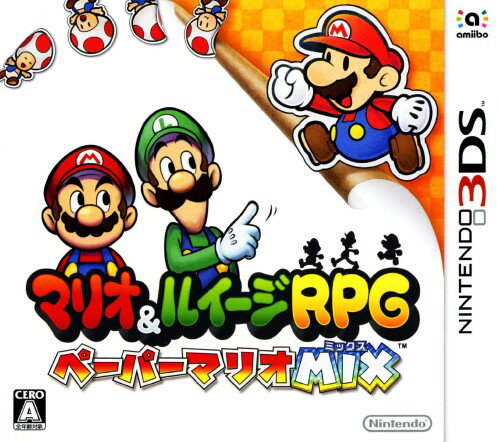 【中古】マリオ＆ルイージRPG　ペーパーマリオMIX