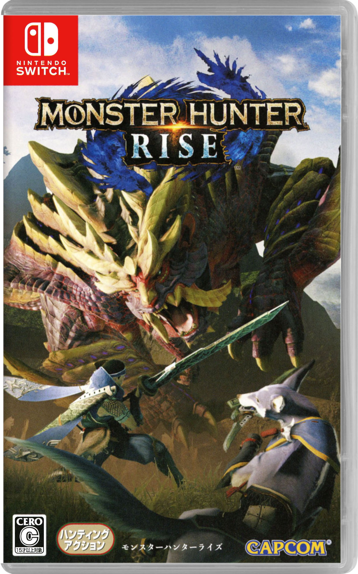 【中古】モンスターハンターライズソフト:ニンテンドーSwitchソフト／ハンティングアクション・ゲーム