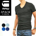  SALE 10%OFF  G-STAR RAW W[X^[E VlbN TVc 2g 5F Ci[ A [ Jbg\[ DOUBLE PACK T-SHIRTS GSTAR D07207-124 8756-124   ԕis  gs2 
