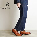 SALEセール20%OFF 裾上げ無料 ジョンブル Johnbull メンズ ライン ワイド ジーンズ デニムパンツ 21148【ss】28