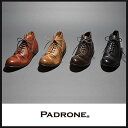 【ポイント10倍/送料無料】PADRONE パドローネ"チャッカブーツ/BAGGIO"PADRONE PU7358-1205-13D メンズ/革靴/ブーツ/パドロネ/padorone/padolone【コンビニ受取対応商品】