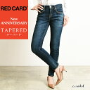 【国内正規品】 19-20AW REDCARD レッドカード ストレッチ デニムパンツ スリムテーパード リズム ジーンズ ジーパン / Rhythm 55861-wht ホワイト