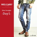 【ポイント10倍/送料無料】RED CARD レッドカード メンズ デニムパンツ/ジーンズ Day1 27808【コンビニ受取対応商品】