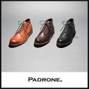 【ポイント10倍/送料無料】PADRONE パドローネ サイドジップ チャッカブーツ BAGGIO4(ウォータープルーフ)PU7358-1222【コンビニ受取対応商品】