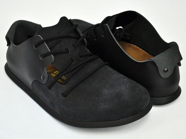 BIRKENSTOCK Montana【ビルケンシュトック モンタナ】JET BLACK / BLACK - NUBUCK LEATHER / SMOOTH LEATHER