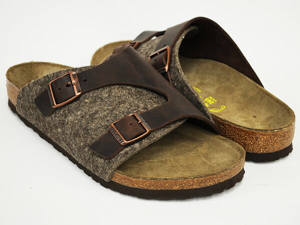 BIRKENSTOCK Zurich【ビルケンシュトック チューリッヒ】COCOA / HABANA - WOOL / OILED LEATHER