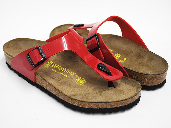 BIRKENSTOCK Gizeh【ビルケンシュトック ギゼ】TANGO RED / BIRKO - FLOR PATENT