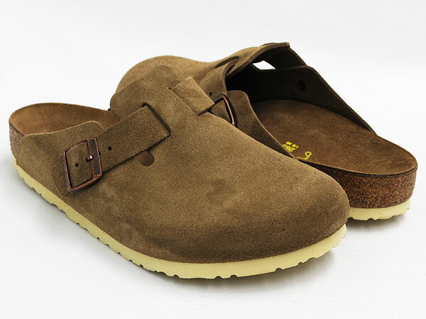 BIRKENSTOCK Boston【ビルケンシュトック ボストン】JASPER SUEDE / CREAM SOLE【smtb-k】【ky】【レビューを書いて500円OFF!!】【期間限定50%OFF】