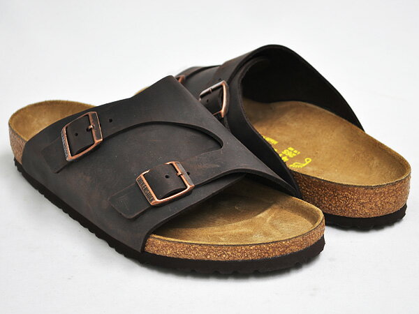 BIRKENSTOCK Zurich【ビルケンシュトック チューリッヒ】HABANA / NATURAL LEATHER【smtb-k】【ky】【レビューを書いて500円OFF!!】【期間限定50%OFF】