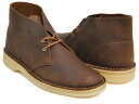 Clarks DESERT BOOT N[NX fU[g u[c  r[YbNX uE  U[ JWA V[Y Y am j BEESWAX (WIDTH:G)