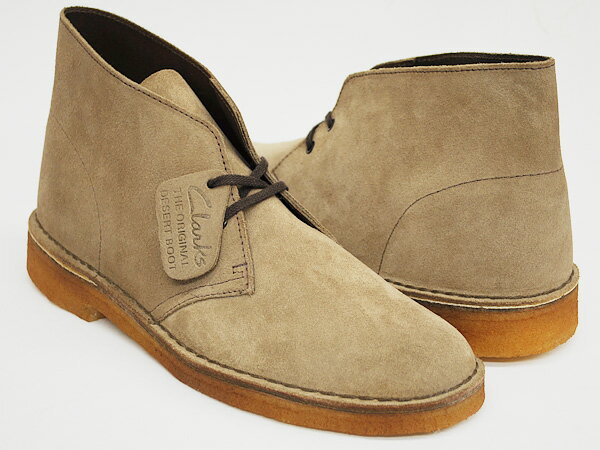 Clarks DESERT BOOT【クラークス デザートブーツ】WOLF SUEDE【smtb-k】【ky】【レビューを書いて500円OFF!!】【期間限定50%OFF】