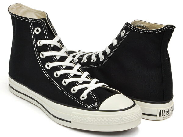 CONVERSE CANVAS ALL STAR J HI Ro[X LoX I[X^[ Wp nC BLACK