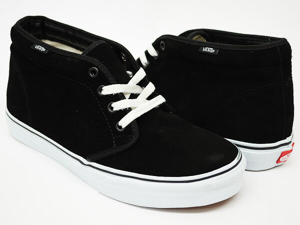 VANS CHUKKA BOOT 【バンズ チャッカ ブーツ】BLACK / WHITE