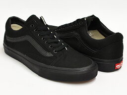 VANS OLD SKOOL【バンズ オールドスクール】BLACK / BLACK (CANVAS)