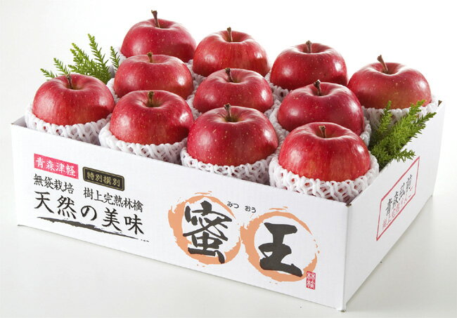 青森りんご「蜜王」Lサイズ11玉【2010お歳暮＆お正月】【送料無料】