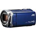 【★エントリーでポイント最大4倍!★】【送料無料】VICTOR(ビクター)GZ-E565-A SD対応32GBメモリー内蔵 フルハイビジョンビデオカメラ