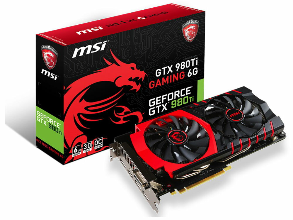 【★★】MSI（エムエスアイ）　GTX 980TI GAMING 6G [PCIExp 6…...:giga-web:10125750