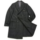 【SALE30】THE GIGI(ザ ジジ)ウールモヘアナイロンシャギーショールカラーダブルチェスターフィールドコートALCOR-C400 14152001039