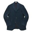 【SALE40】BOGLIOLI(ボリオリ)K.JACKETケージャケット ガーメントウォッシュコットンベルベット3Bジャケット BBP018/N2902EW 17062001052