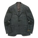 RING JACKET(リングヂャケット)guji別注Fratelli Tallia di Delfino ウールシルクスラブホップサック3Bジャケット GUJ-02/RE056F23 17062204028【秋/冬】◇◆