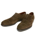 Crockett&Jones(クロケットアンドジョーンズ)カーフスエードストレートチップドレスシューズ LONSDALE 15062200048