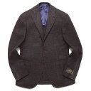 RING JACKET(リングヂャケット)guji別注VITALE BARBERIS CANONICO ウールシルクナイロンピンヘッドツィード3Bジャケット GUJ-02/RE056F21F 17062200028【秋/冬】◇◆