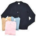 Letroyes(ルトロワ)コットンソリッドニットカーディガン HENRI/LT211-181 460810010