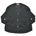 【SALE30】ma'ry'ya(マリア)リネンコットンメランジニットカーディガン YCK040 16001402025