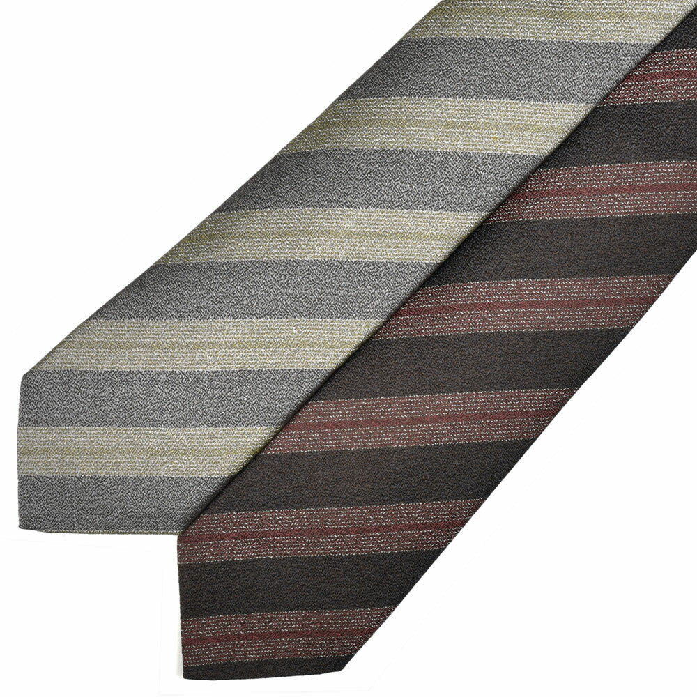 Atto Vannucci（アット ヴァンヌッチ）シルクジャガードストライプタイ / クアトロピエゲ 18252211186