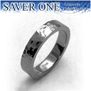 SAVER ONE(セイバーワン)チタンリング槌目模様 純チタン製リング 7〜21号メンズ/Men's Ring/指輪/銀の蔵/TITAN/男性用/【メール便OK!!】