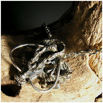 【va-re-n2009】☆送料無料☆ 天より舞い降りし龍 メンズシルバーペンダントトップ(チェーンなし)