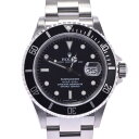 【エントリーでポイント10倍★4日20時〜】ROLEX ロレックス サブマリーナ 黒ベゼル 16610 メンズ SS 腕時計 自動巻き 黒文字盤 Aランク 中古 銀蔵