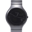 【ポイント最大10倍★25日10時~】RADO ラドー トゥルー R27816152 ボーイズ セラミック 腕時計 クオーツ 黒文字盤 Aランク 中古 銀蔵