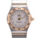 【ポイント最大10倍★25日10時~】OMEGA オメガ コンステレーション 1262.70 レディース SS 腕時計 クオーツ シェル文字盤 Aランク 中古 銀蔵