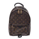 【最大35000円OFFクーポン★1日0時~】LOUIS VUITTON ルイヴィトン モノグラム パームスプリングスPM ブラウン/黒 M44871 レディース リュック・デイパック Aランク 中古 銀蔵