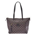 【ポイント最大10倍★25日10時~】LOUIS VUITTON ルイヴィトン ダミエ イエナPM ブラウン N41012 レディース トートバッグ Aランク 中古 銀蔵